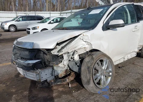 2013 Ford Edge Limited из США, поврежденный, VIN 2FMDK4KC2DBA15559
